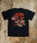 Restocked "All Bite"- faded black shirt -slightly oversized