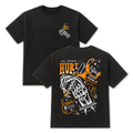 Yes, tattoos hurt shirt- slight oversized fit- Black