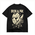 Early Access "GLOW IN THE DARK" Friday the 13th shirt-Black