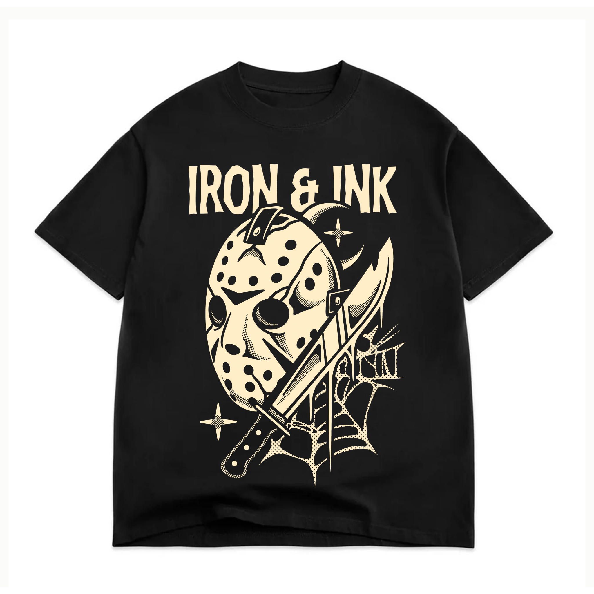 Early Access "GLOW IN THE DARK" Friday the 13th shirt-Black