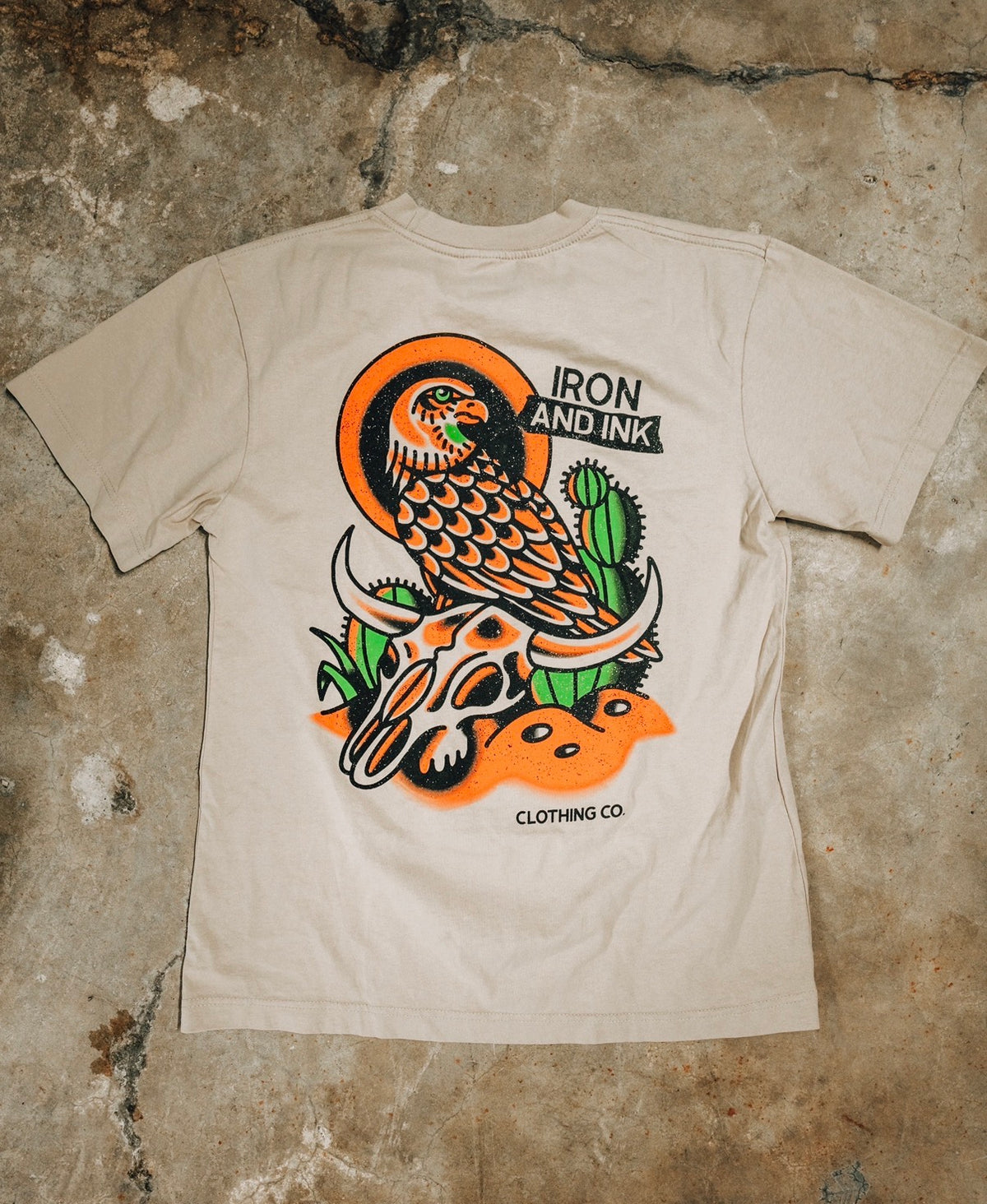 New "Desert Hawk" oversized shirt-Tan