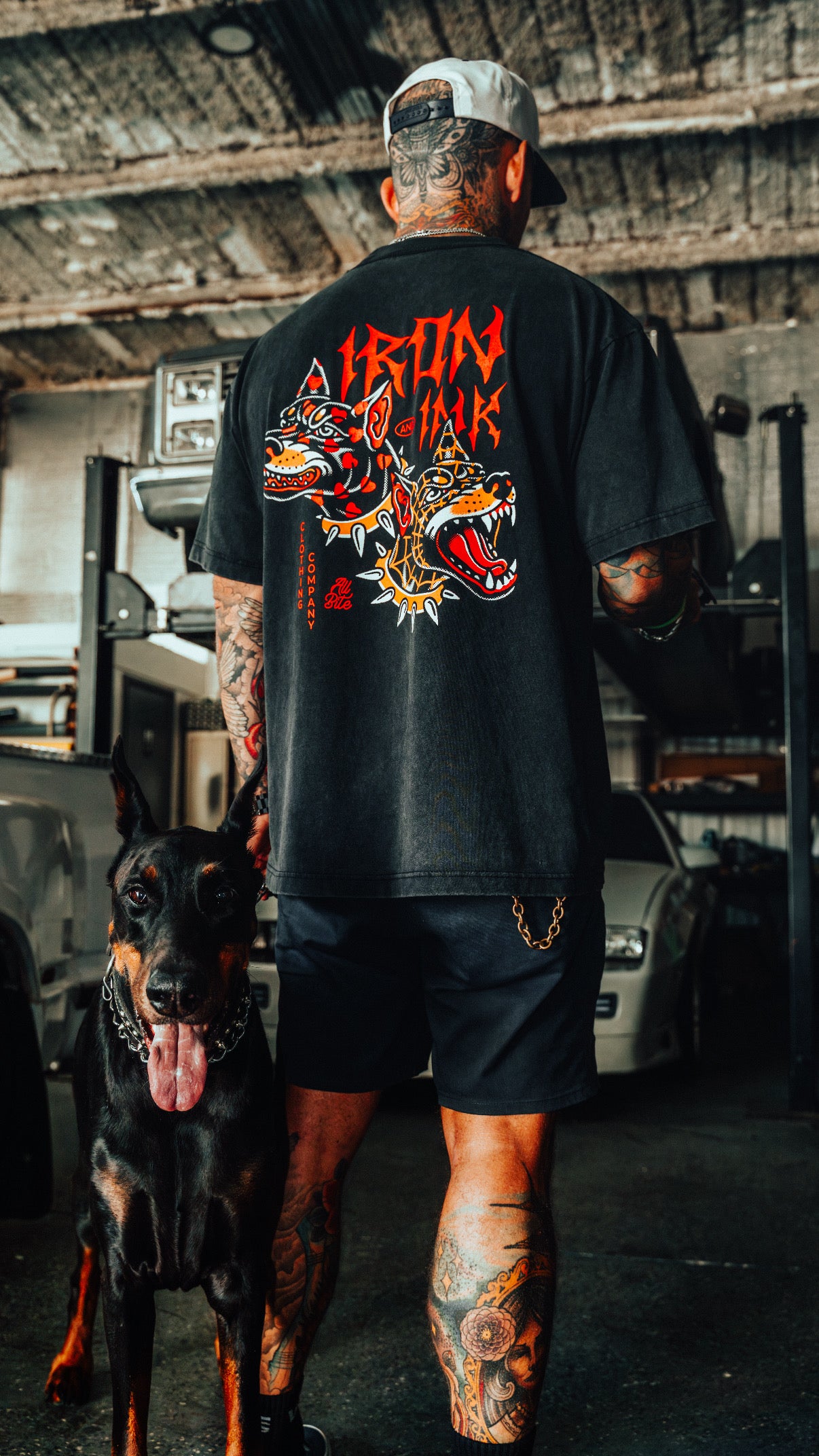 Restocked "All Bite"- faded black shirt -slightly oversized