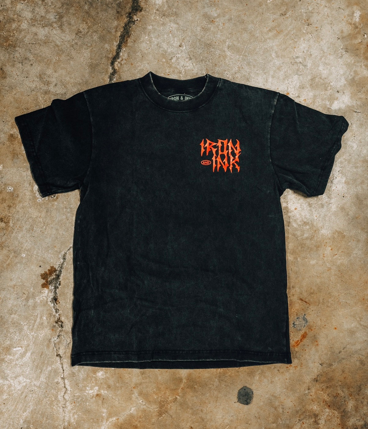 Restocked "All Bite"- faded black shirt -slightly oversized