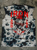 New "sacred heart" custom dyed oversized tank