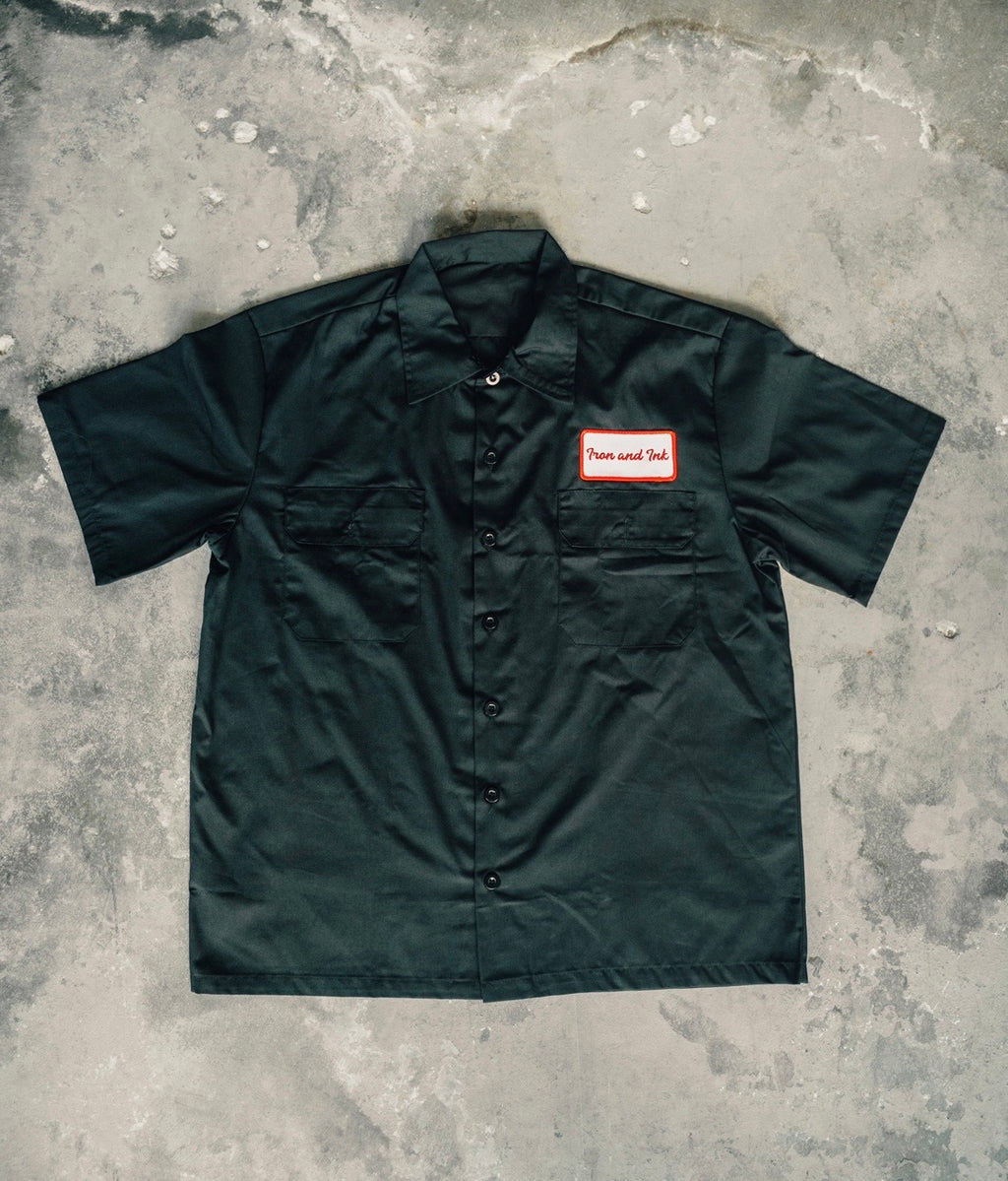 New custom garage shirt- black