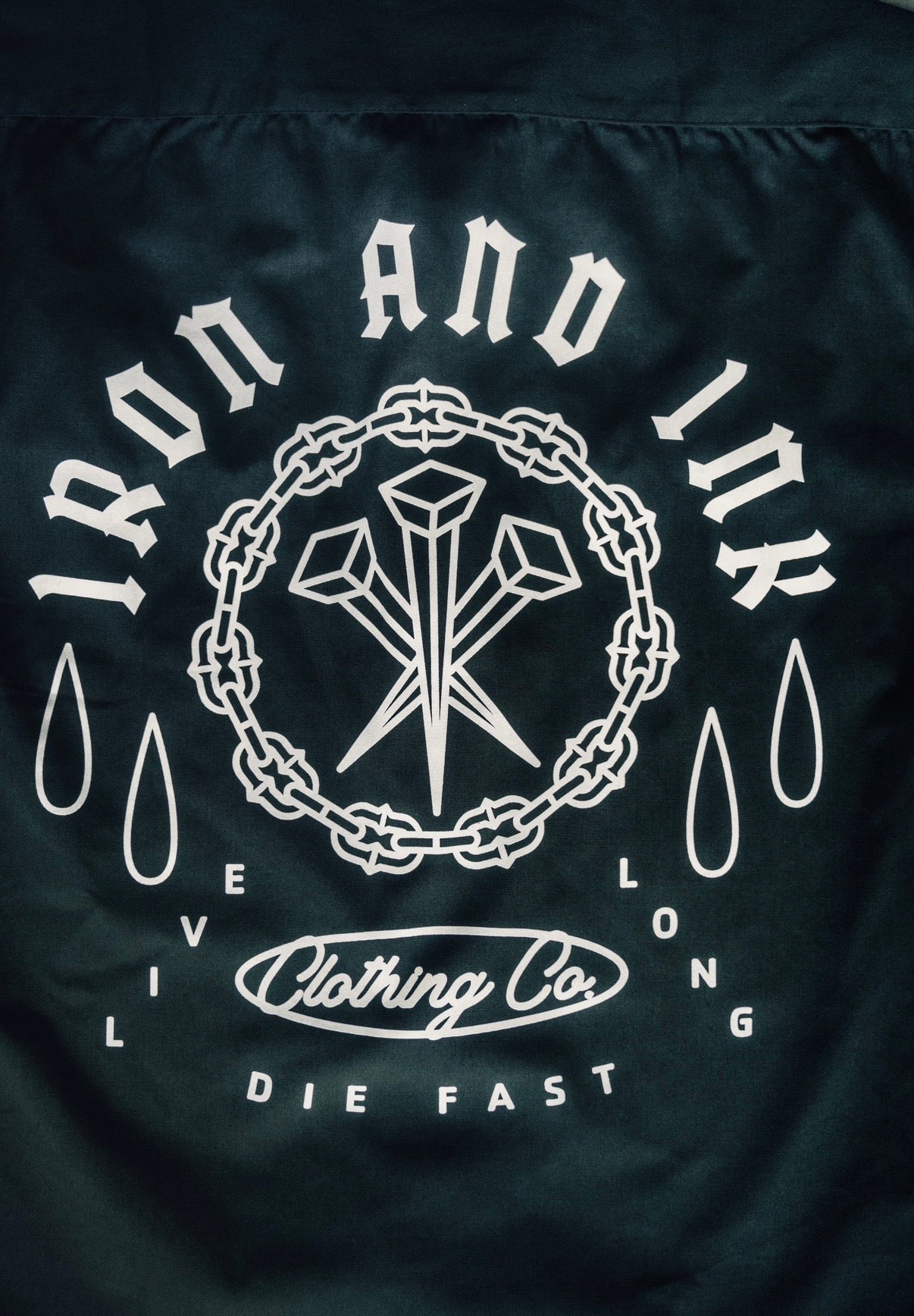 New custom garage shirt- black