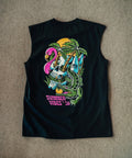 New "summer vibes" tank- Black