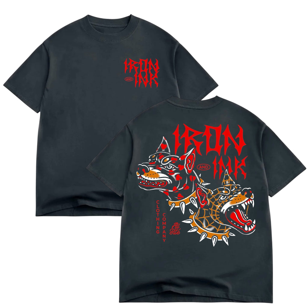 Restocked "All Bite"- faded black shirt -slightly oversized