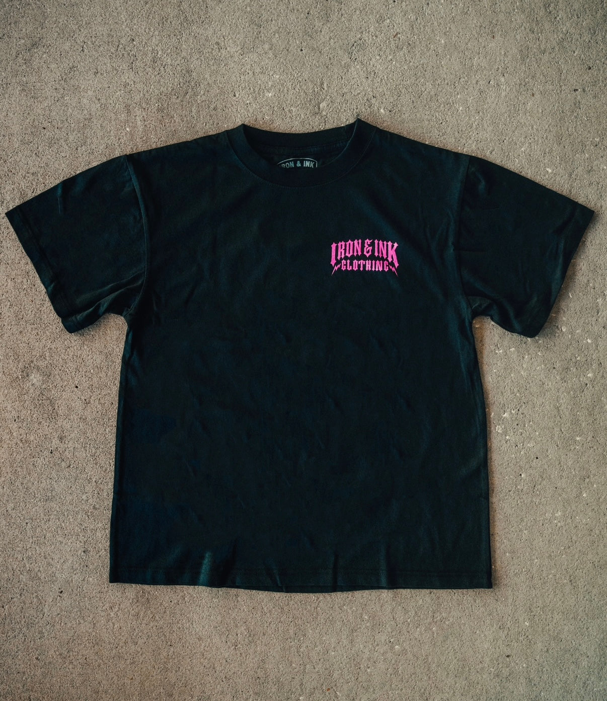 New "summer vibes" oversized shirt- Black