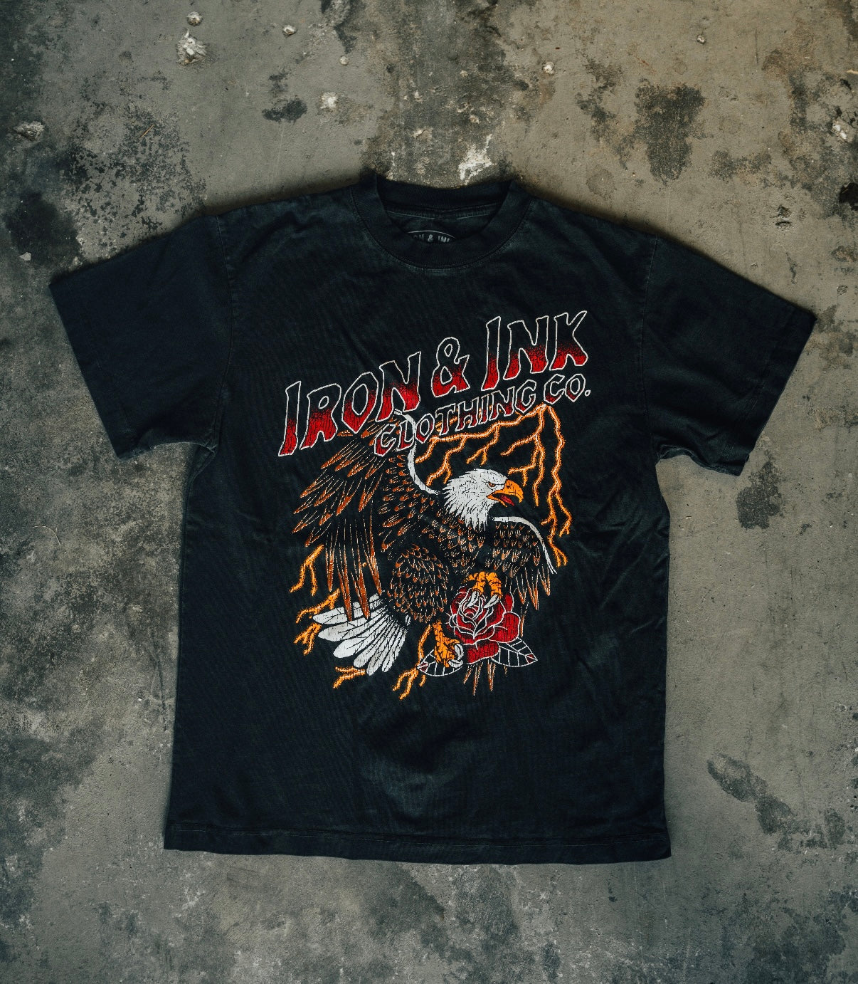 New "Easy Rider" oversized shirt- Faded Black