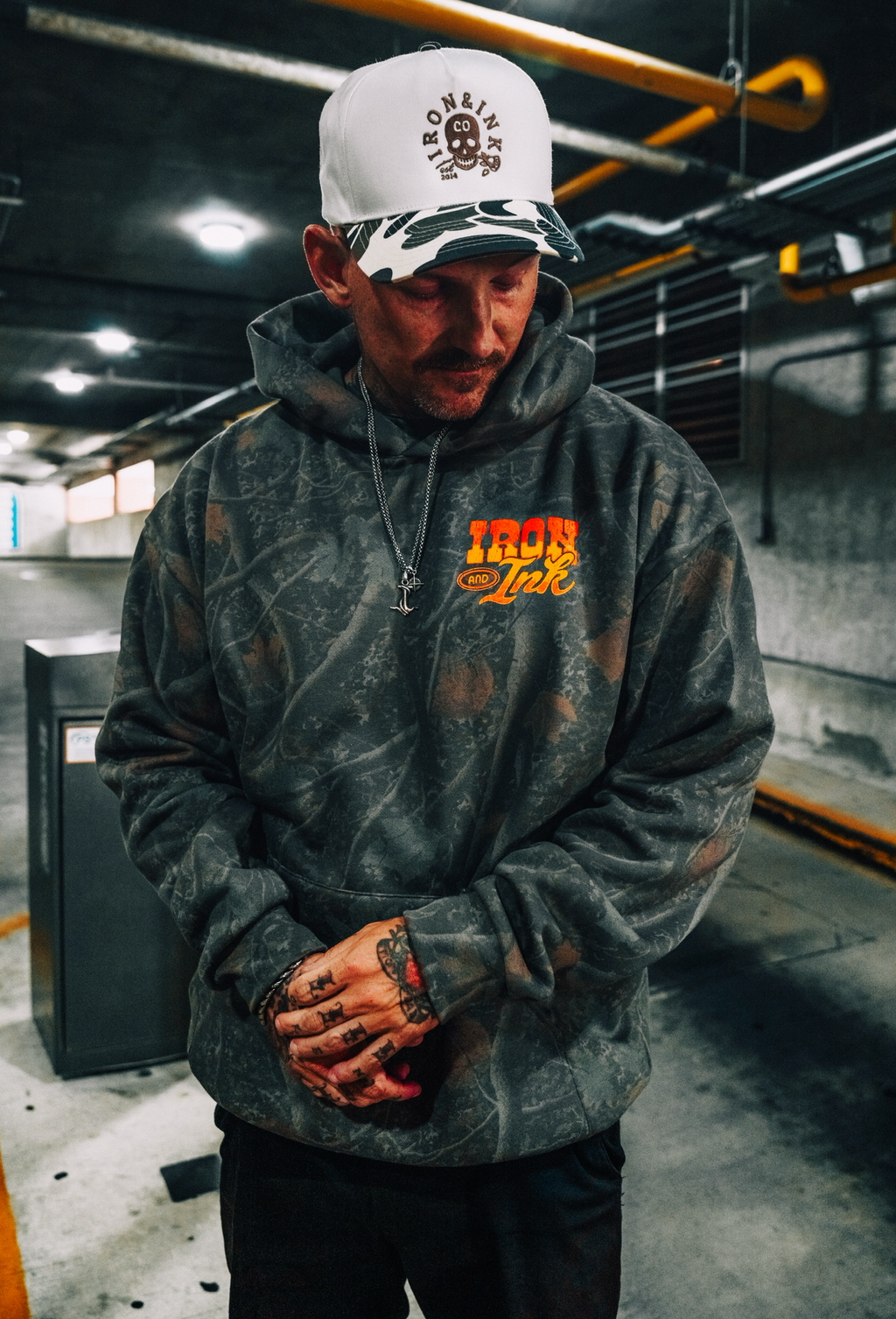 Dark deadwood camo hoodie